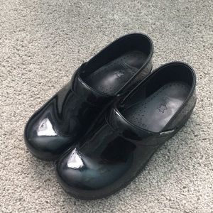Dansko Patent Leather Clogs
